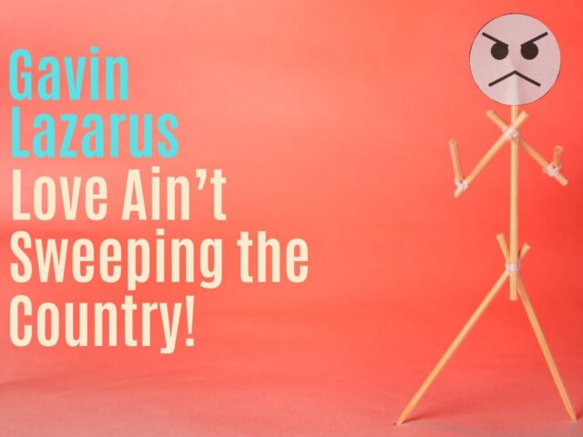 New Single Out Now! Love Ain’t Sweeping The Country